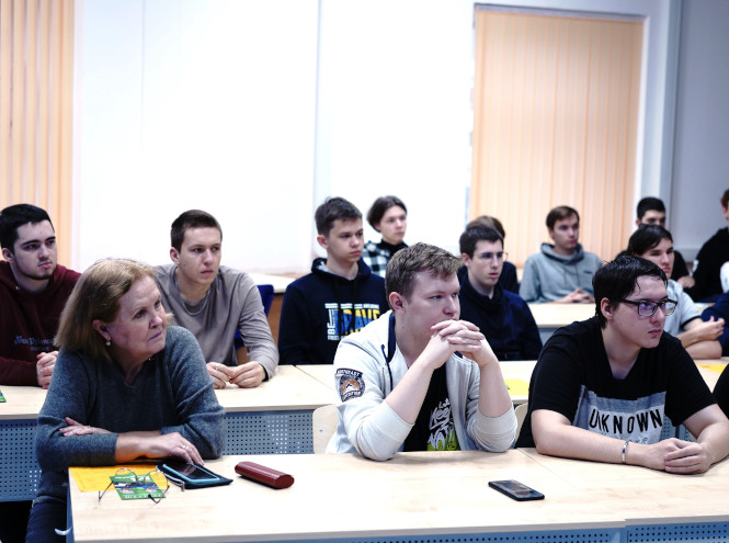 Встреча студентов колледжа с представителями Военного учебного центра СПбГУТ