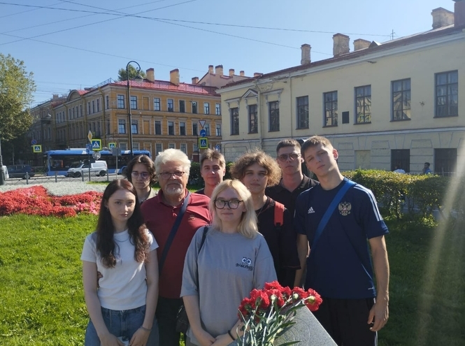 Студенты СПбКТ на мероприятиях, посвященных Дню памяти жертв блокады Ленинграда