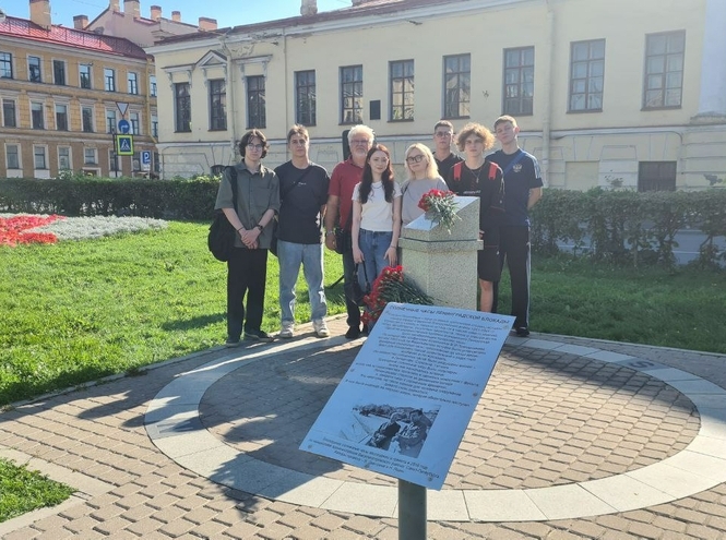 Студенты СПбКТ на мероприятиях, посвященных Дню памяти жертв блокады Ленинграда