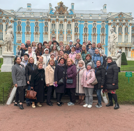 Преподаватели СПбКТ посетили Царское село