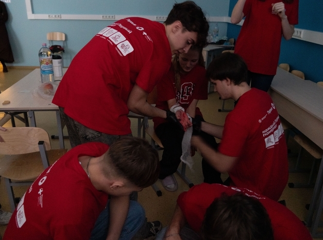 «Первые СПбГУТ» выступили на Региональном чемпионате по оказанию первой помощи