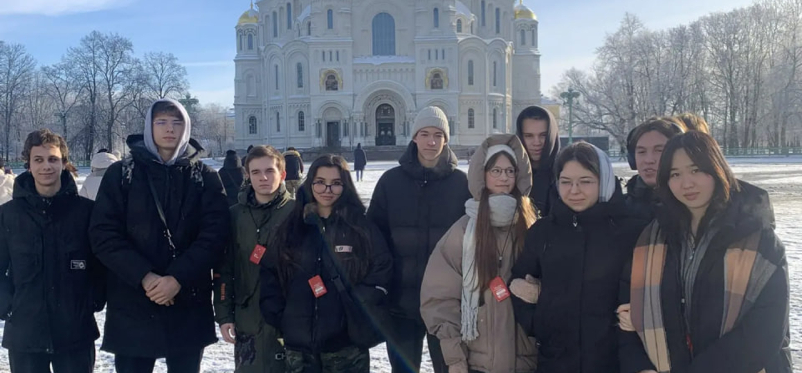 Студенты СПбКТ побывали в Кронштадте