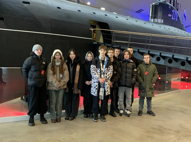 Студенты СПбКТ побывали в Кронштадте