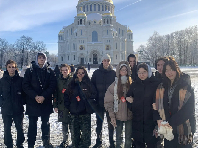 Студенты СПбКТ побывали в Кронштадте