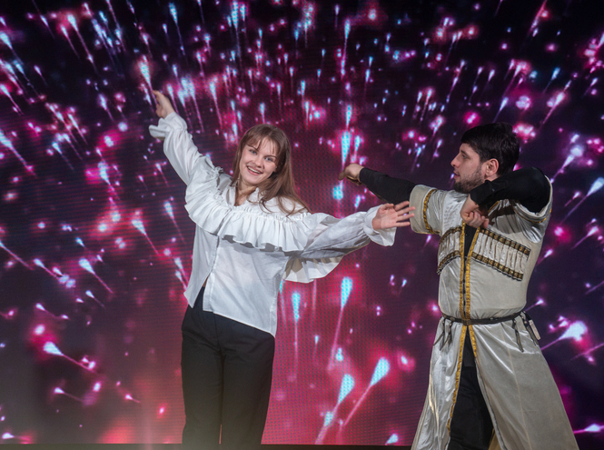 В колледже университета отметили 8 марта