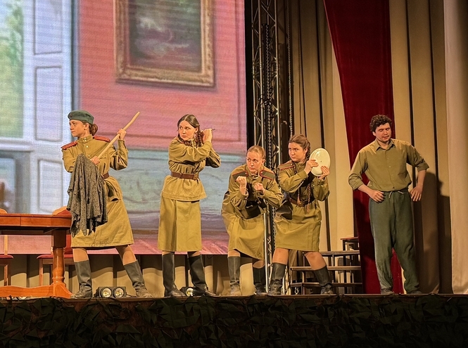 В СПбГУТ прошел спектакль, посвященный памяти тружеников тыла