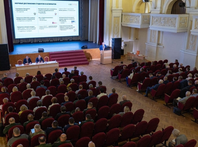 В СПбГУТ состоялось собрание трудового коллектива и расширенное заседание ученого совета